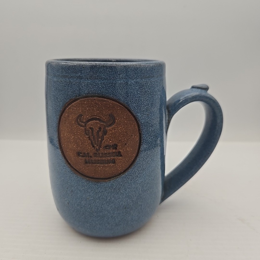 C.M. Russell Museum Over Sized Pottery‎ Coffee Mug